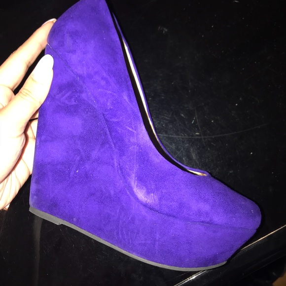Purple wedges - Picture 3 of 3